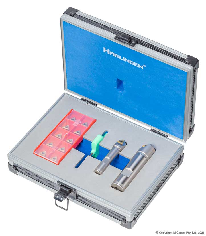 TCMT Indexable Nickel Plated Carbide Countersink Set - 16 & 21mm